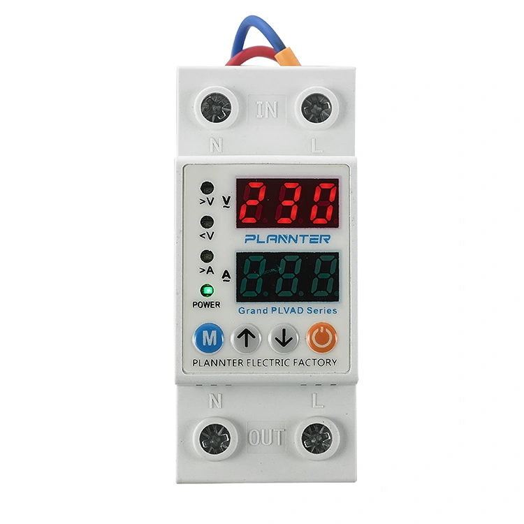 듀얼 디스플레이 전압 보호기